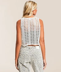 Crochet Cropped Tank Top