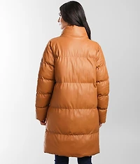 Duster Mock Neck Coat