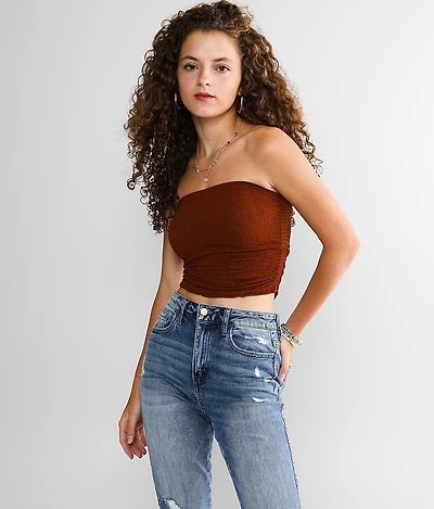 Seamless Cropped Tube Top
