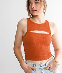 High Neck Cropped Brami