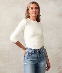 Camden Ruched Pullover