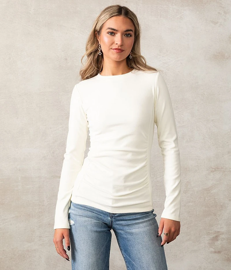 Camden Ruched Pullover