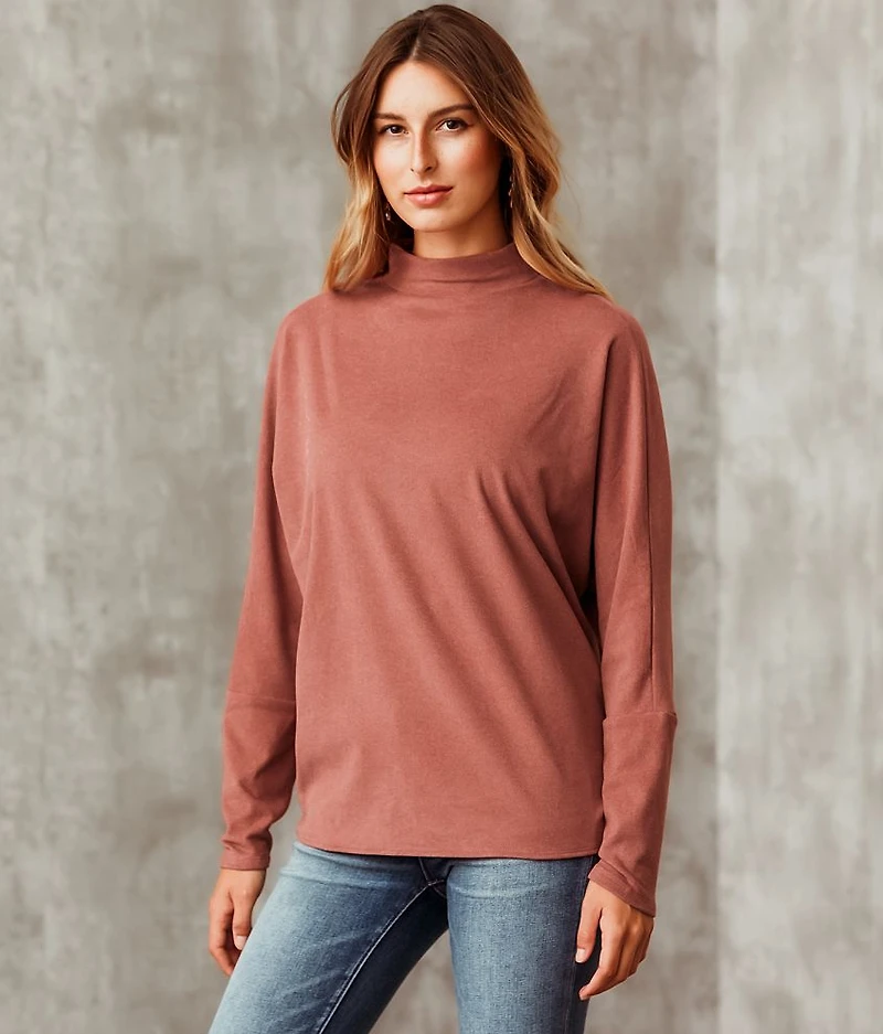Twisted Open Back Pullover