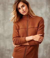 Brushed Knit Jacket
