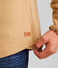 Solid Flannel Shacket
