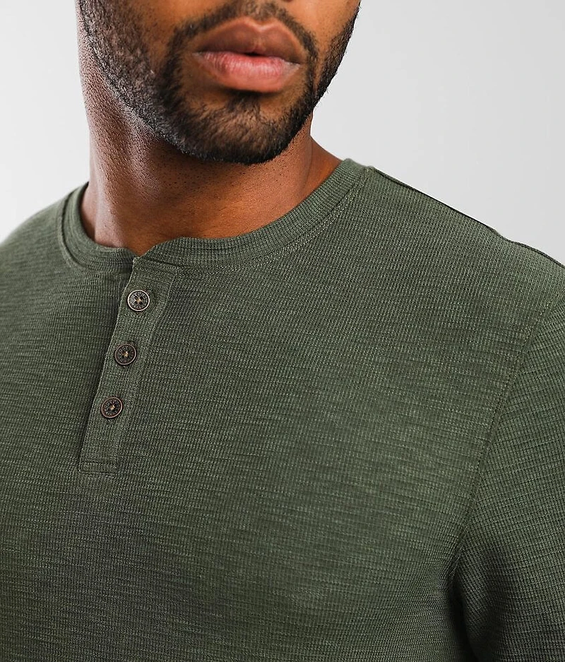 Outpost Makers Textured Knit Henley