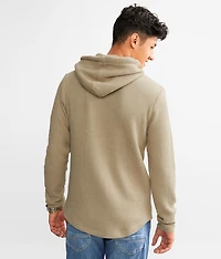 Waffle Knit Hoodie