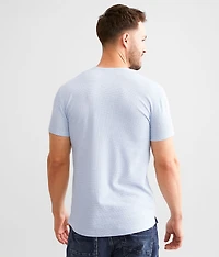 Textured Knit Henley