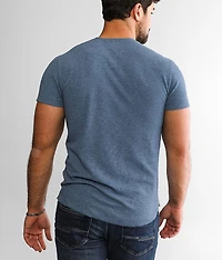 Textured Knit Henley