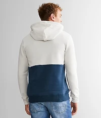 Color Block Hooded Sweatshirt