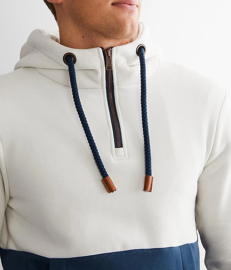 Color Block Hooded Sweatshirt