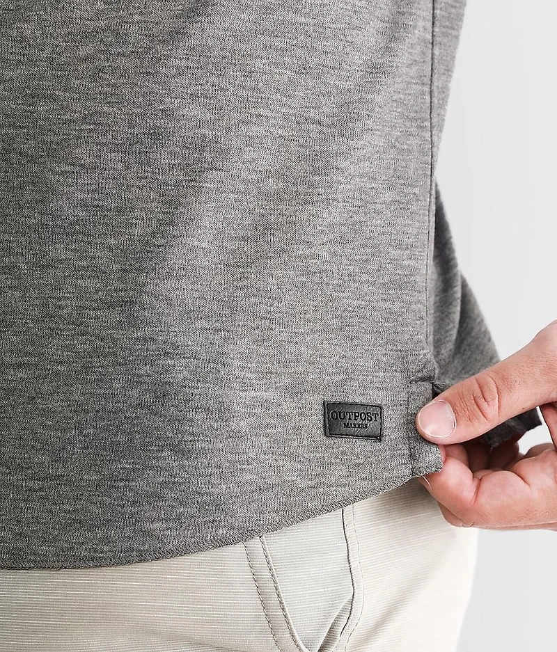 Heathered Henley