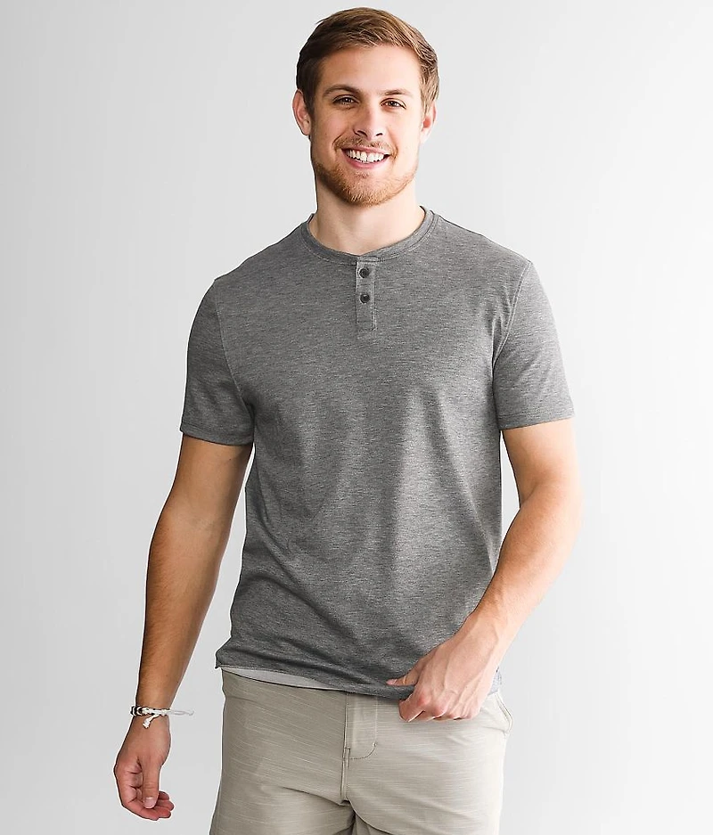 Heathered Henley