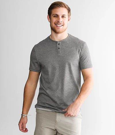 Heathered Henley