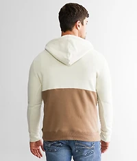 Quarter Snap Hooded Sweatshirt