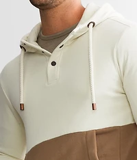 Quarter Snap Hooded Sweatshirt