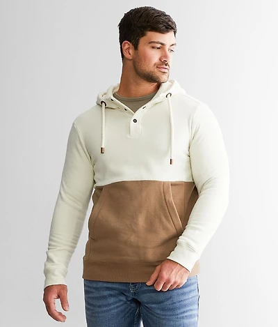 Quarter Snap Hooded Sweatshirt