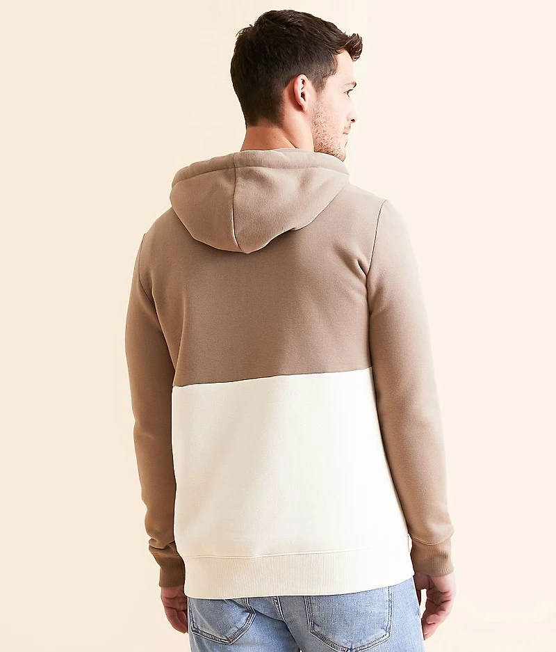 Color Block Hooded Sweatshirt