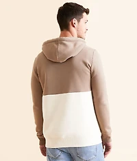 Color Block Hooded Sweatshirt