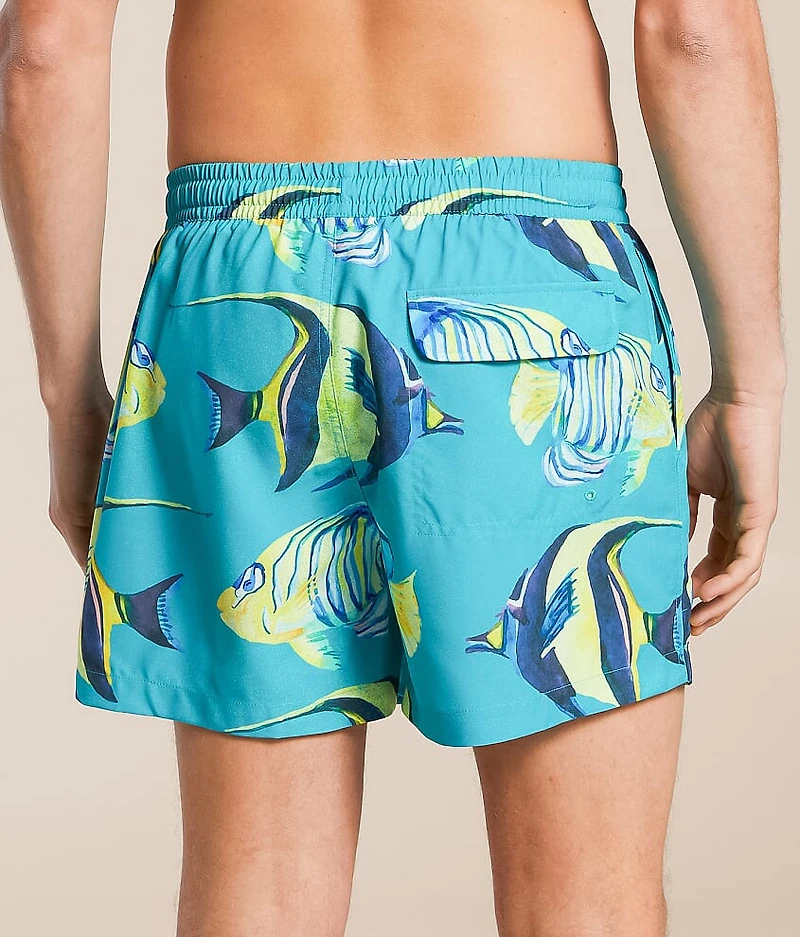 Aquarium Volley Swim Trunks
