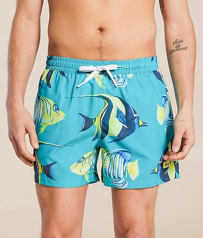 Aquarium Volley Swim Trunks