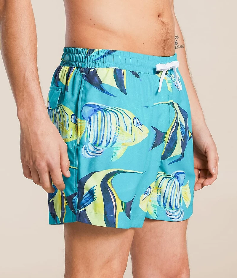 Aquarium Volley Swim Trunks