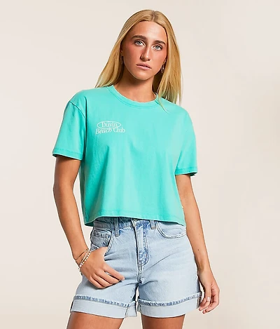 Beach Club Cropped T-Shirt