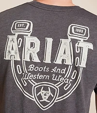 Horseshoe Stamped T-Shirt