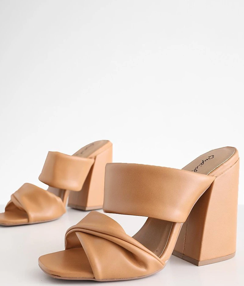 Cage Heeled Sandal