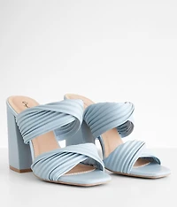Cage Double Twist Heeled Sandal
