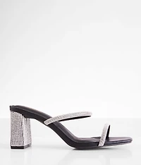 Qupid Kerstin Glitz Heeled Sandal