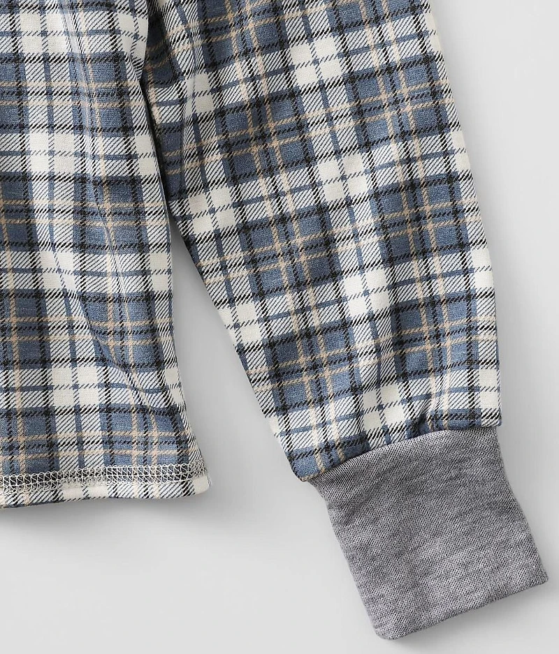 Girls - Plaid Hoodie