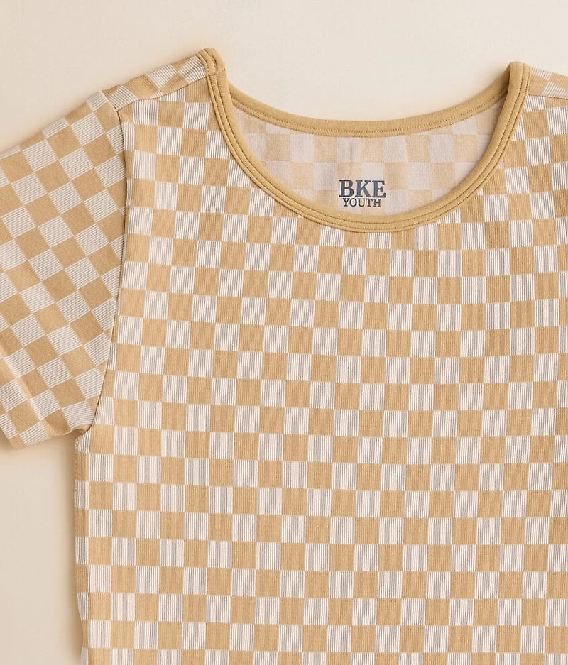 Girls - Checkered Top