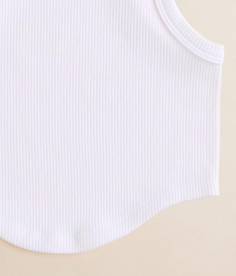 Girls - Ribbed Tank Top