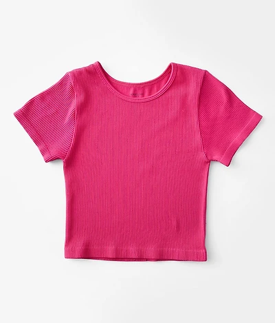 Girls - Ribbed T-Shirt