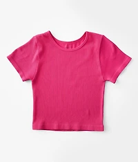 Girls - Ribbed T-Shirt