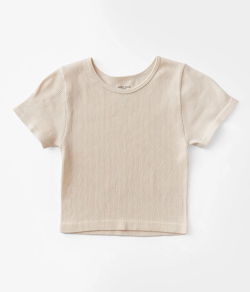Girls - Ribbed T-Shirt