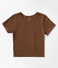 Girls - Ribbed T-Shirt