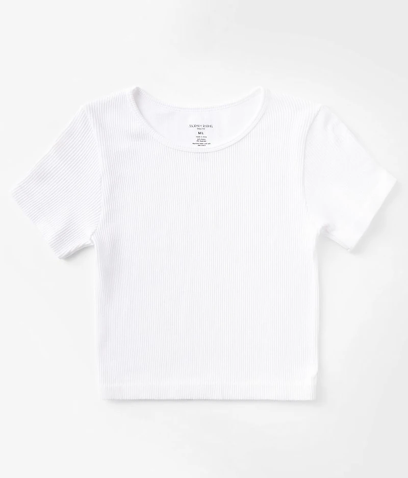 Girls - Ribbed T-Shirt