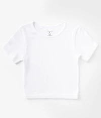 Girls - Ribbed T-Shirt