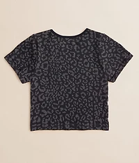 Girls - Leopard Print Top