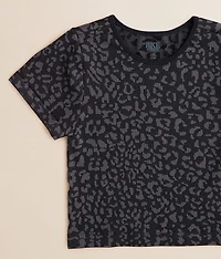 Girls - Leopard Print Top