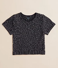Girls - Leopard Print Top