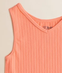 Girls - Ribbed Two-Way Brami
