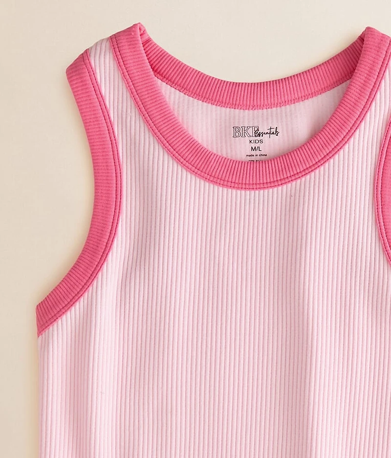 Girls - Contrast Trim Tank Top