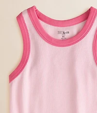 Girls - Contrast Trim Tank Top