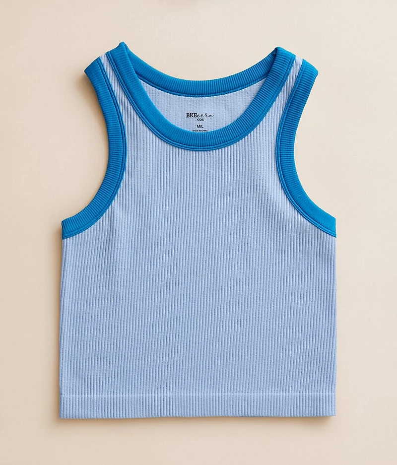 Girls - Contrast Trim Tank Top