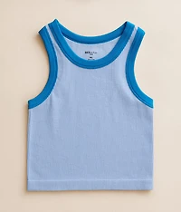Girls - Contrast Trim Tank Top