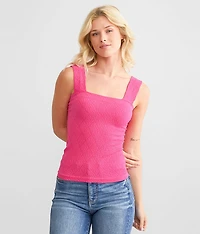 Textured Seamless Tank Top