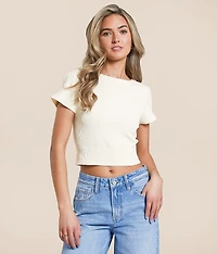 Ribbed Stretch Top